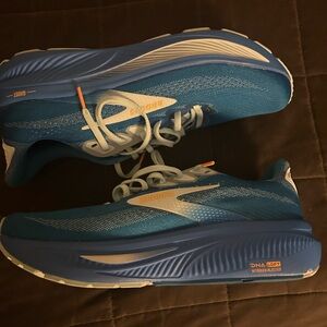 Brooks Blue and Orange Athletic Shoes
